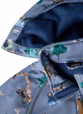 Veste Name It Alpha bleue pour garçon