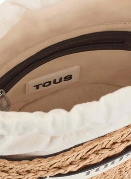 Sac à main Tous Scoubidou naturel et noir pour femme