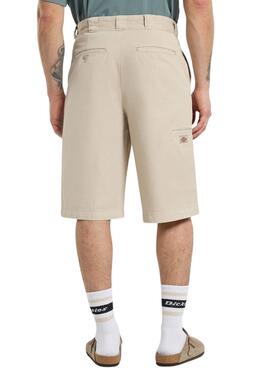 Bermudes Dickies 247 beige pour homme