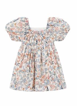 Robe Mayoral imprimée fleurie multicolore pour fille