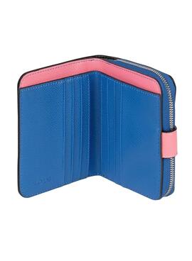 Portefeuille Tous New Dubai safiano noir pour femme