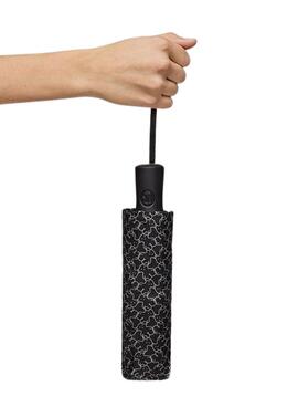 Parapluie Tous pliable mille ours noir pour femme
