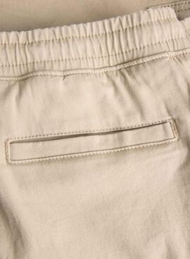 Bermudas Jack and Jones Cole cargo beige pour homme