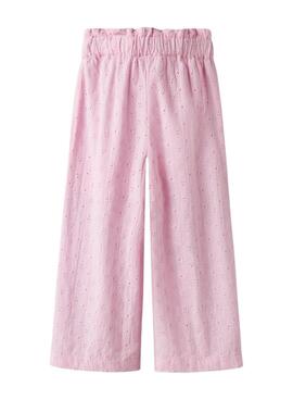 Pantalon Name It Detines rose pour fille