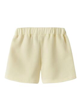 Shorts Name It Fabia jaune pour fille