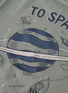 T-shirt Name It Dib gris pour garçon