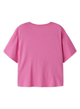 T-shirt Name It Freya rose pour fille