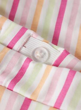 Shorts Name It Filuaz à rayures imprimées pour fille