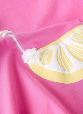 T-shirt Name It Fentaz rose pour fille