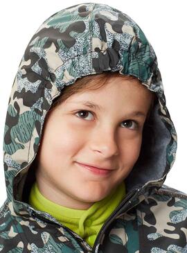 Jacket Napapijri Rainforest Camouflage For Boy