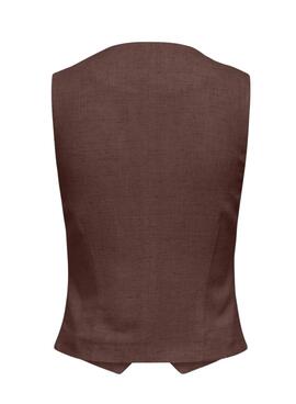 Gilet Only Siesta marron pour femme