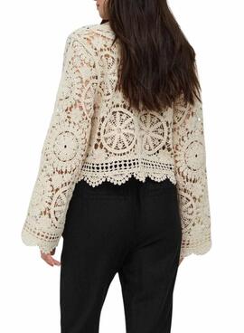 Veste Only Waterly beige pour femme