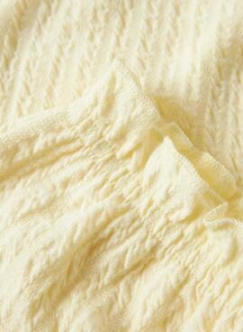 Pantalon Name It Filura jaune pour fille