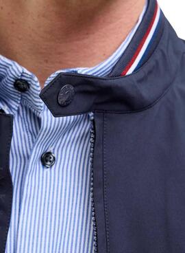 Veste bombardier bleue pour homme de Jack and Jones