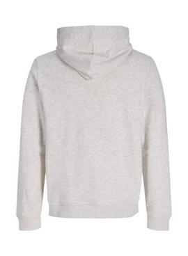 Sweatshirt Jack and Jones Cole gris pour homme.