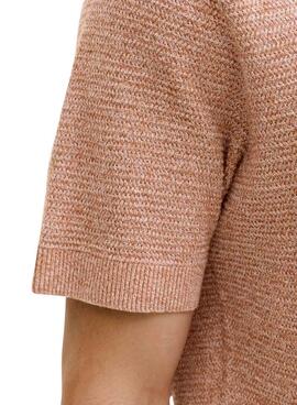 T-shirt Jack and Jones Bluriley corail pour homme