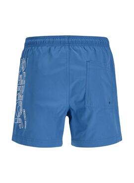 Maillot de bain Jack and Jones Maui bleu pour enfant
