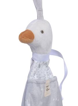 Doudou Mayoral canard gris pour bébé