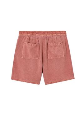 Bermudes Mayoral corail lavé pour enfant