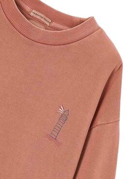 Sweatshirt Mayoral Boston phare corail pour garçon