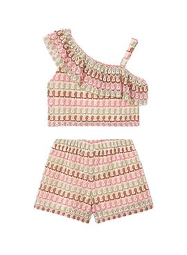 Ensemble Mayoral en punto fantasía pour fille