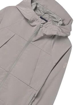 Veste coupe-vent grise Mayoral pour garçon