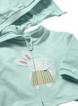 Ensemble de 3 pièces Mayoral survêtement vert pour nouveau-né