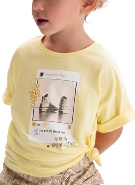 Maillot Mayoral IG jaune pour fille