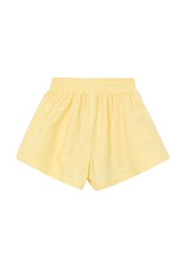 Jupe-pantalon fluide jaune pour fille Mayoral