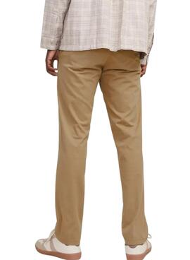 Pantalon Jack and Jones Kane chino beige pour homme