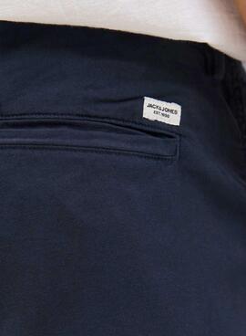 Pantalon Jack and Jones Kane Bindi bleu pour homme.