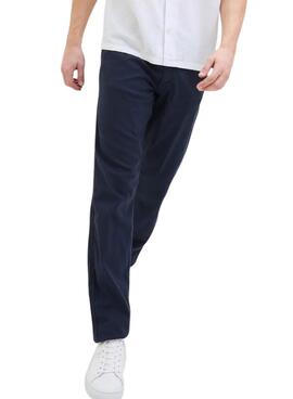 Pantalon Jack and Jones Kane Bindi bleu pour homme.