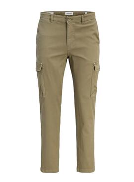 Pantalons Jack and Jones Stace Arthur verts pour hommes