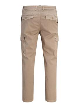 Pantalons Jack and Jones Stace Arthur beige pour homme