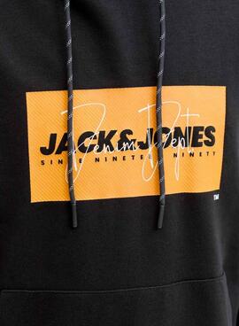 Sweatshirt Jack and Jones Cole noir pour homme