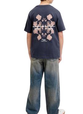 Maillot Jack and Jones Ontauk marine pour enfant