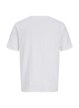 T-shirt Jack and Jones Ontauk blanc pour enfant