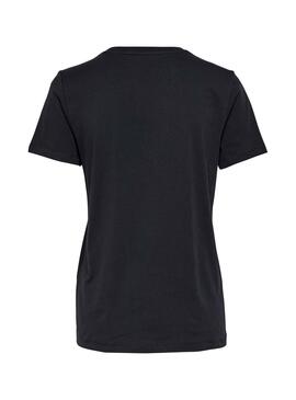 T-Shirt Only Collie Noir Femme
