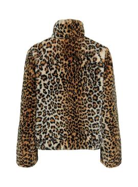 Veste Only Vida Leopard Femme
