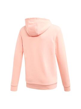 Sweat Adidas Trefoil Hoodie Saumon Enfant