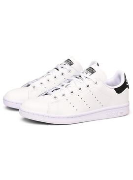 Baskets Adidas Stan Smith Noir et Blanc Junior