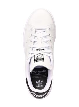 Baskets Adidas Stan Smith Noir et Blanc Junior