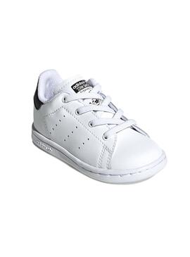 Baskets Adidas Stan Smith Noir et Blanc Kids