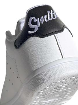 Baskets Adidas Stan Smith Noir et Blanc Kids