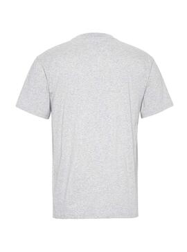 T-Shirt Tommy Jeans Essential Round Gris Homme