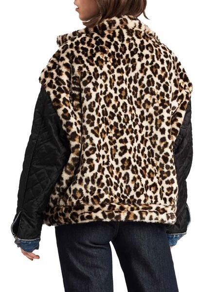 Veste Levis Fur Trucker Femme