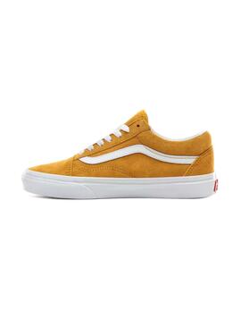 Baskets Vans Old Skool Jaune Femme