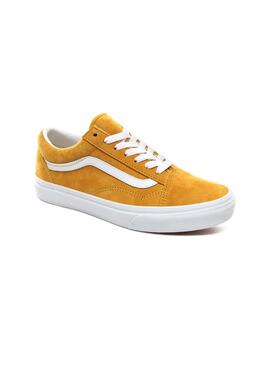 Baskets Vans Old Skool Jaune Femme