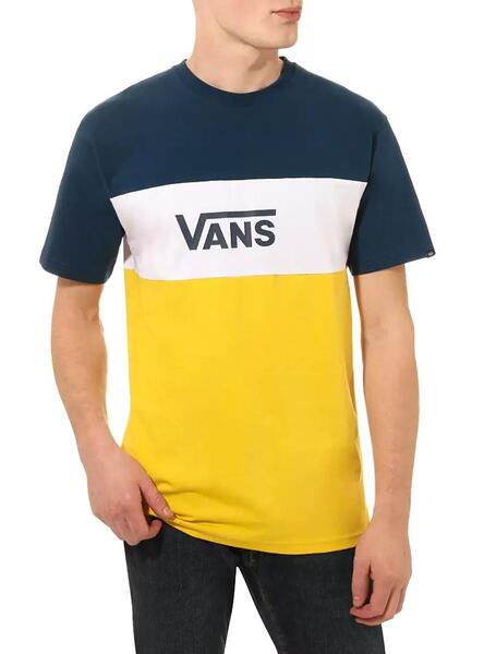 T shirt shop vans homme jaune