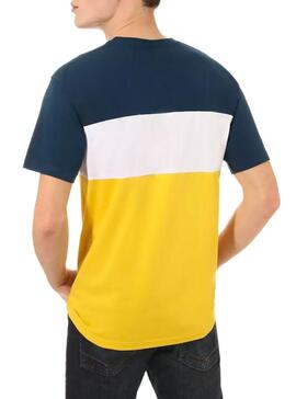 T-Shirt Vans Retro Active Jaune Homme